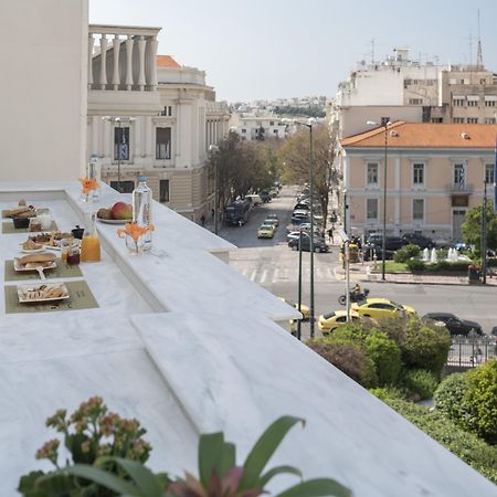 Coco-Mat Athens Jumelle Hotel Exterior photo View from the balcony of the hotel